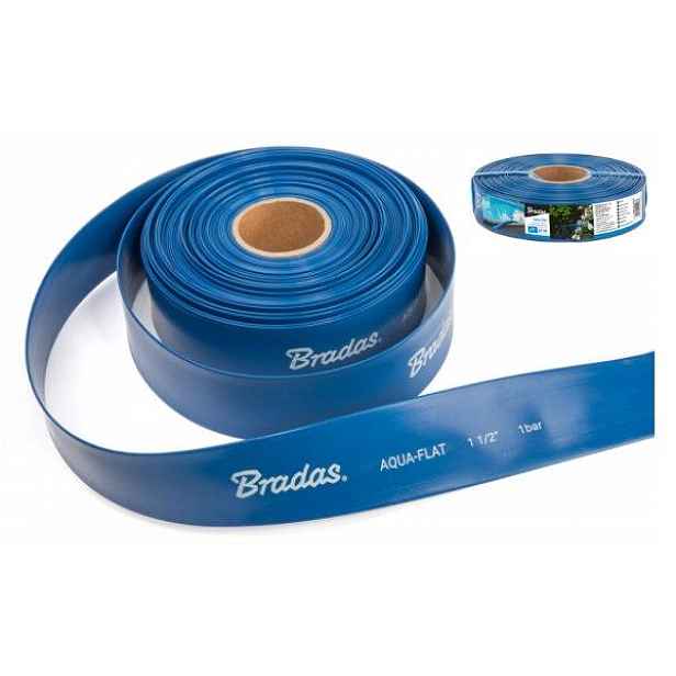 Plochá Gumová Hasičská Hadice 4'' 100 mm Pro Vodní Čerpadlo 30 m