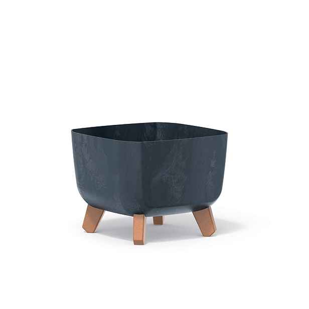 Prosperplast Květináč GRACIE EFFECT I antracitový, varianta 39 cm