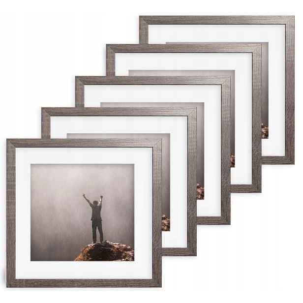 Sada 5 rámečků na fotografie p-p 20x20 cappuccino