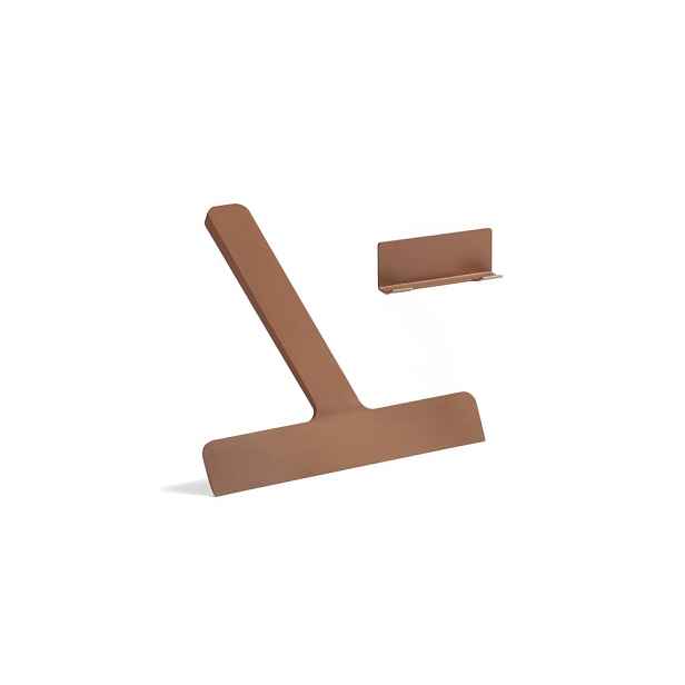 Stěrka s držákem v terakotové barvě 22 cm Ume – Zone