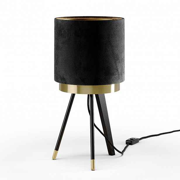 Vicco STOLNÍ LAMPA Goldamo Černá 23 x 46 cm