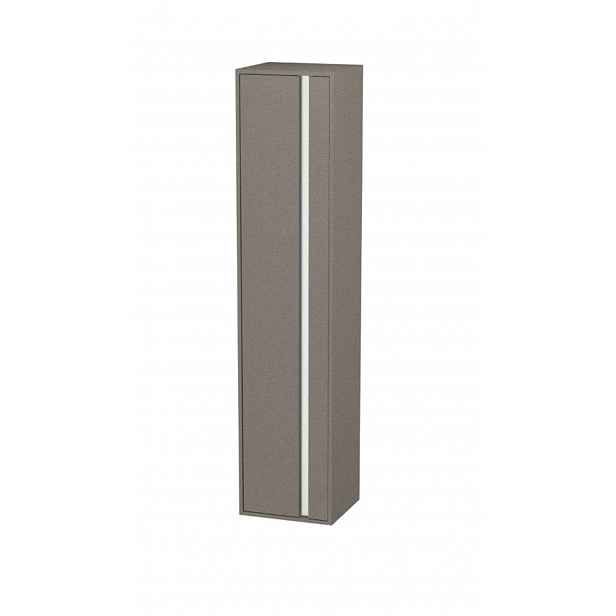 Duravit Ketho - Skříňka vysoká 180x40x36 cm, levá, terra KT1255L1414