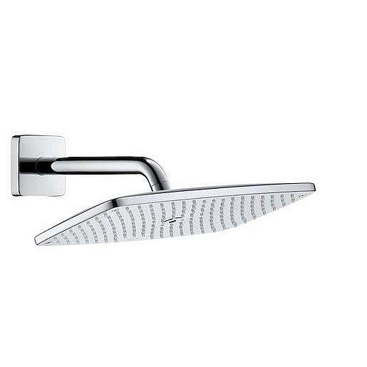 Hlavová sprcha Hansgrohe Raindance E na stěnu včetně sprchového ramena chrom 27371000