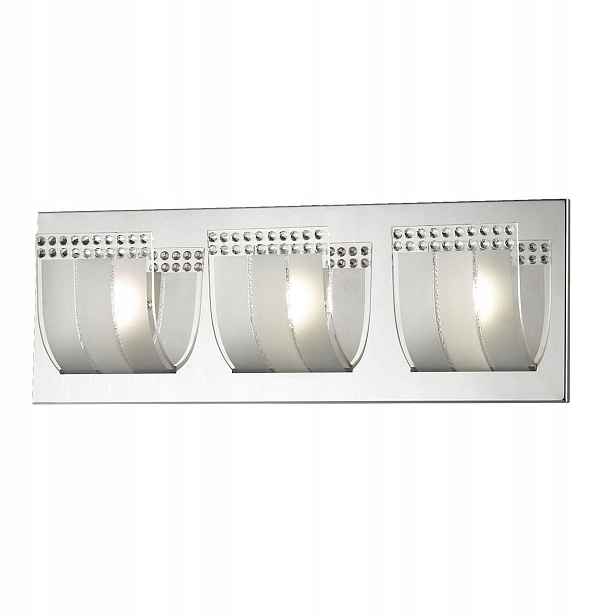 Italux Nástěnná lampa Roto Chrom Moderní nástěnná lampa 3xG9 33W