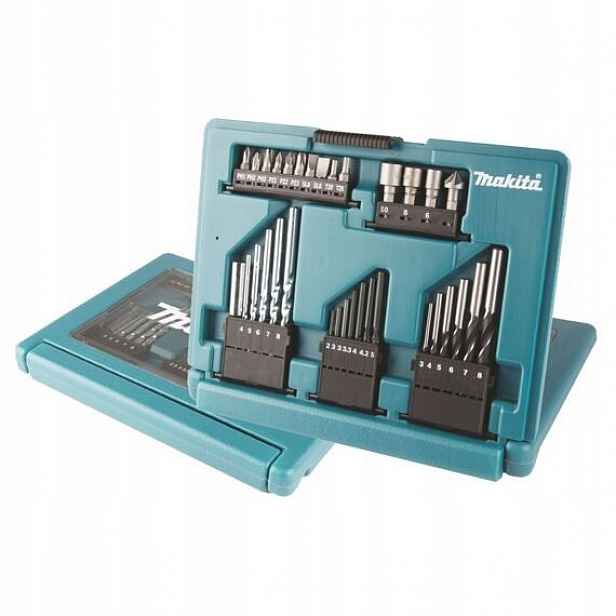 Makita B-49389 sada vrtáků a bitů 33-dílná, Ph kufr
