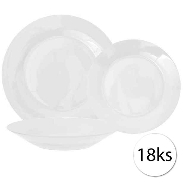 ODELO GIULIA OD2010 Souprava porcelánových talířů, 18ks
