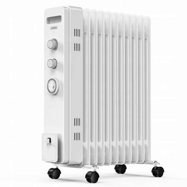 Olejový radiátor VonHaus 11 žeber 2,5 kW s termostatem
