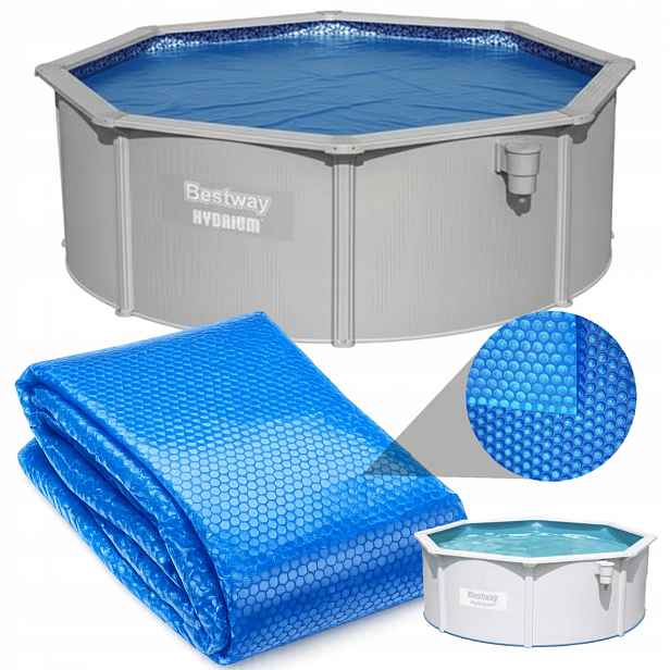 Solární podložka krycí plachta tepelná krytina bazénu Bestway Hydrium 360 x 120 cm