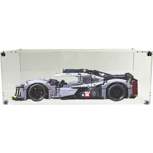 Vitrína Drewlandia pro sadu Lego 42156 Technic Peugeot 9X8 Le Mans