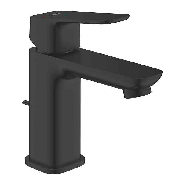Baterie umyvadlová stojánková Grohe Cubeo velikost S matteblack 1017302430
