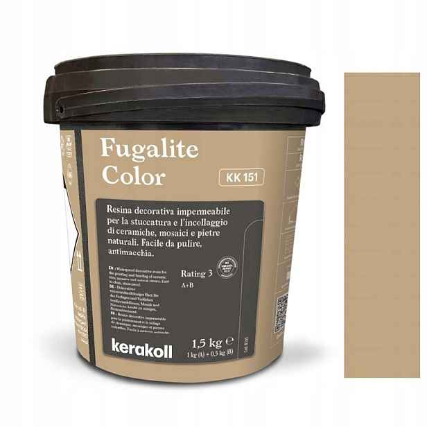 Dvousložková Epoxidová Spárovací Hmota Kerakoll Fugalite Color KK151 1,5 Kg