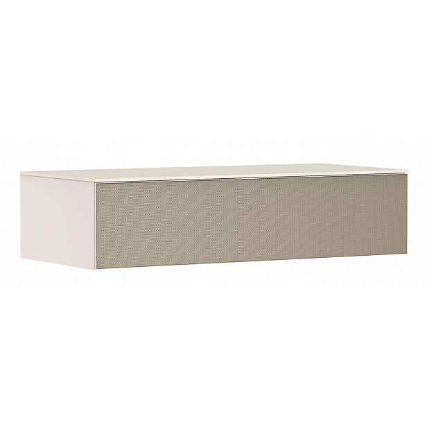 Hansgrohe Xevolos E - Boční skříňka, 29x118x55 cm, 1 zásuvka, matná béžová/strukturovaný bronz 54326390