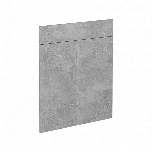 Vicco KUCHYŇSKÁ DVÍŘKA R-Line Beton 59.6 x 70.8 cm nábytková čela pro spodní skříňku se zásuvkami