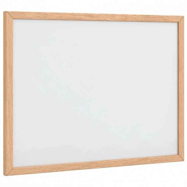vidaXL magnetická tabule s masivním borovicovým dřevěným rámem 40x30cm
