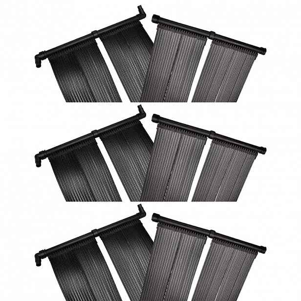 vidaXL Solární ohřívač bazénu panel 6 ks 80 x 620 cm