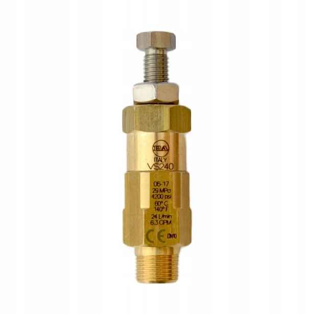 Bezpečnostní ventil VS240 Kranzle Ehrle Comet Cat Interpump Hawk Mazzoni