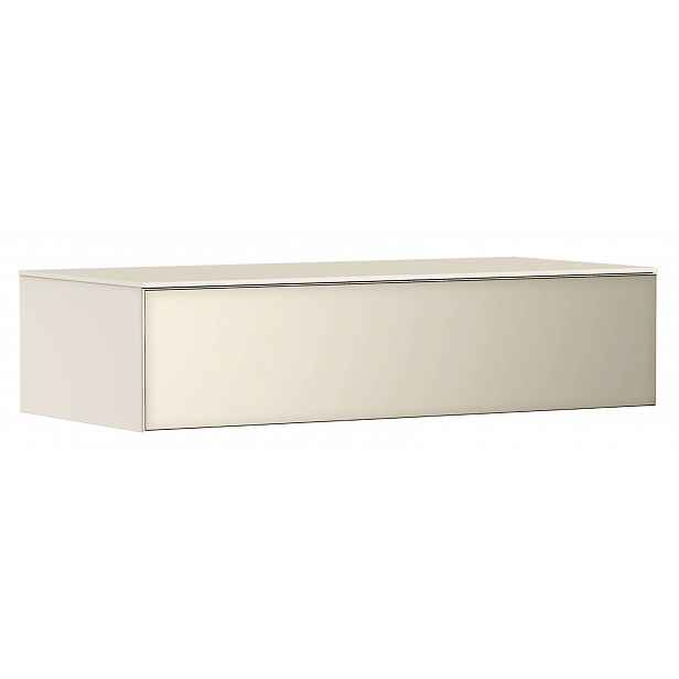 Hansgrohe Xevolos E - Boční skříňka, 29x118x55 cm, 1 zásuvka, matná béžová/metalická béžová 54326790