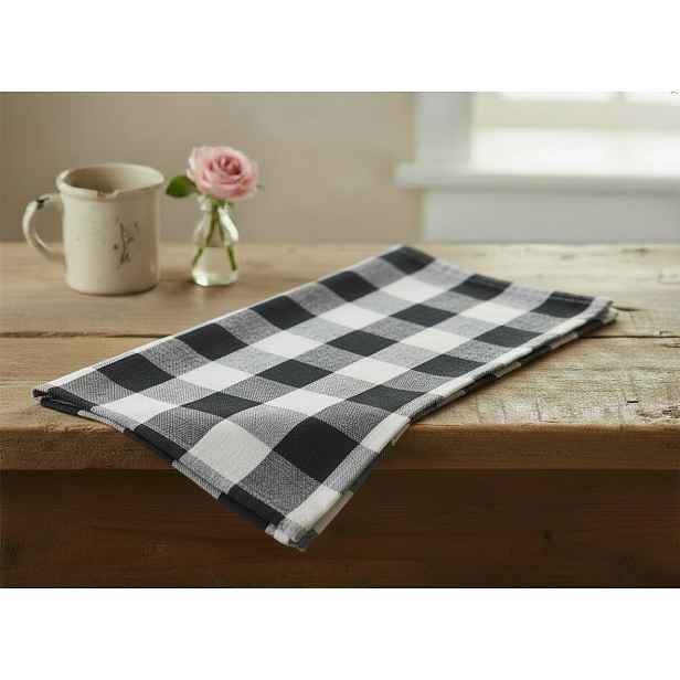 Kuchyňská bavlněná utěrka CRATE zelená 45x65 cm 100% bavlna