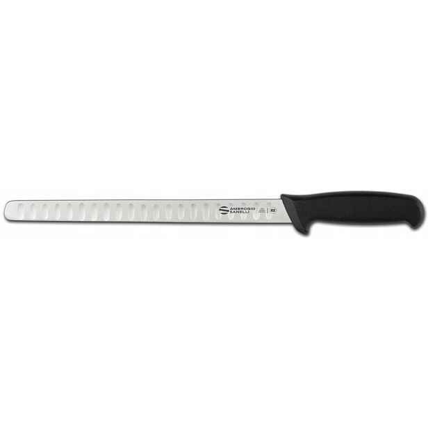 Nůž Na Lososa Ambrogio Sanelli Supra s drážkami Dlouhá čepel 28 cm