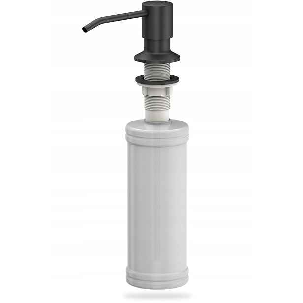 Quadron Dávkovač Keira na tekuté mýdlo do dřezu 320 ml Černý
