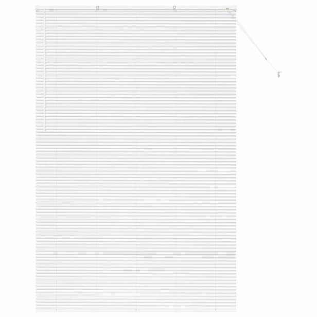 vidaXL Venet školní žaluzie Bílá 220x150cm 25 mm Hliník