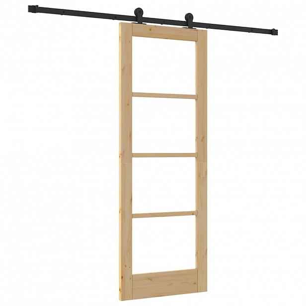 vidaXL Posuvné dveře ORKDAL Přírodní 73,5 x 198,5 cm
