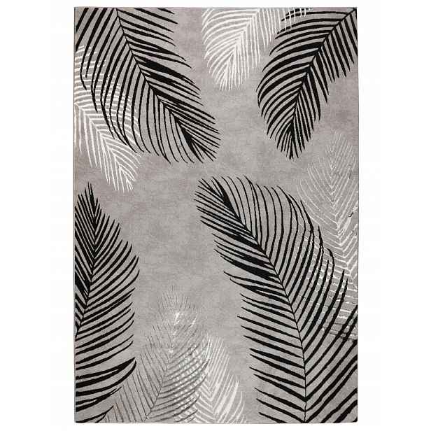 Koberec Glamour Grece 120x170 cm Palmy Šedá