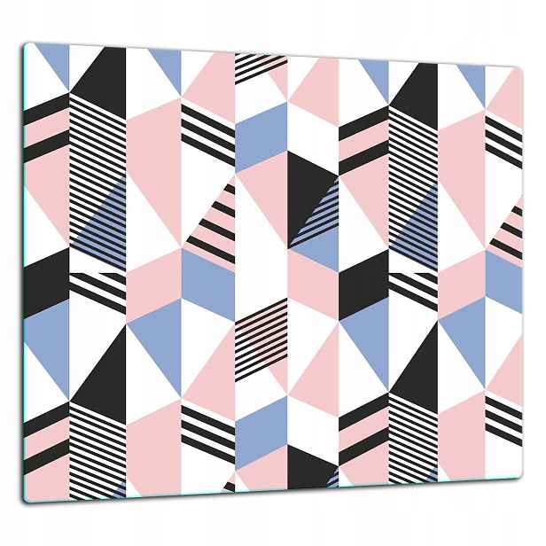 Skleněná Ochranná Deska Panel Lepidlo 65x60 Vzor