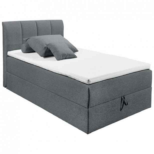 Boxspring postel Granada Antracitová 120x200 Cm