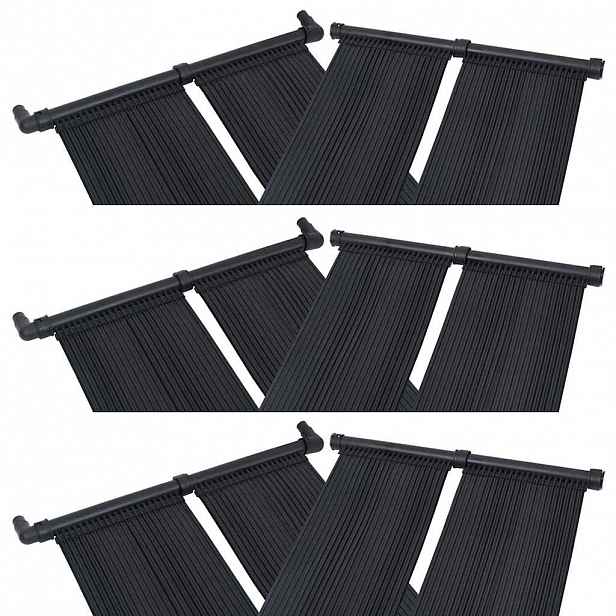vidaXL Solární ohřívač bazénu panel 6 ks 80 x 310 cm
