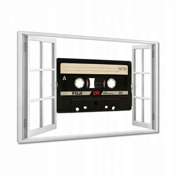 Obrazy 90x60 Magnetofonová kazeta