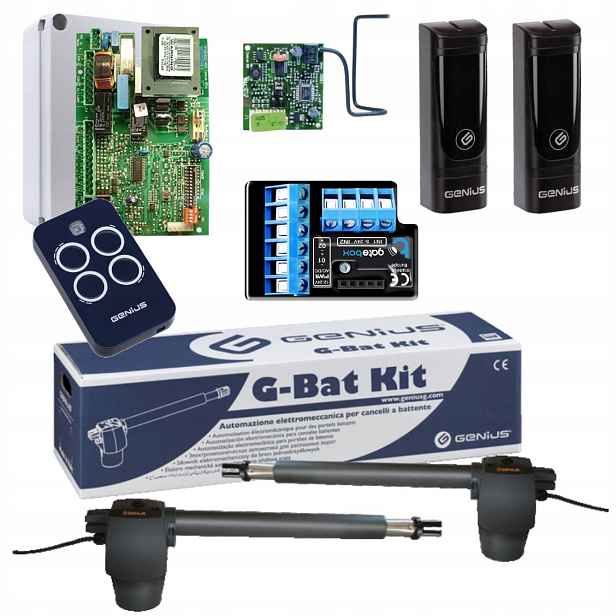 Genius G-BAT300+ WiFi Modul pro pohon dvoukřídlé brány, automat