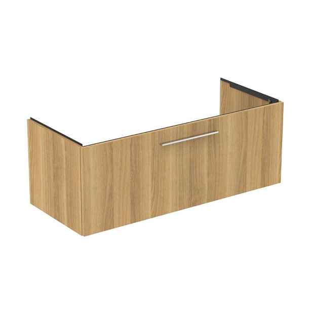 Ideal Standard i.Life B - Umyvadlová skříňka, 44x120x51 cm, 1 zásuvka, přírodní dub T5515NX