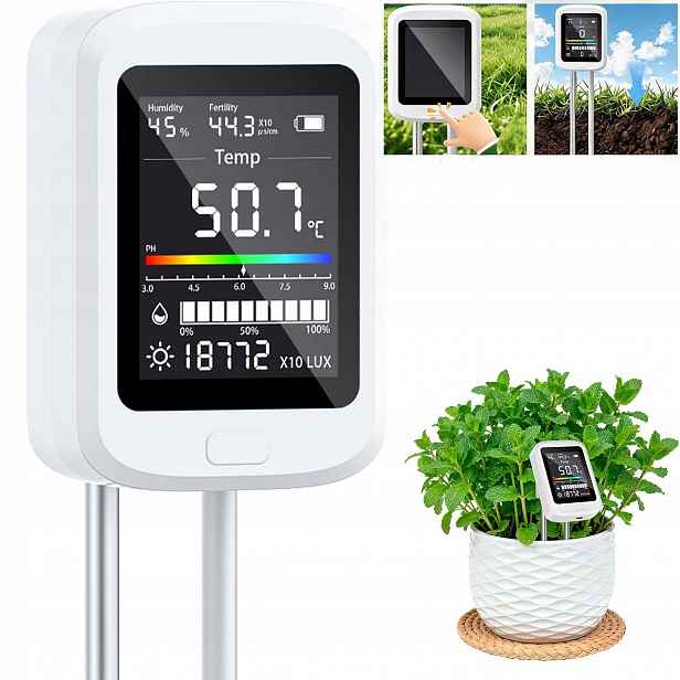 Kyseloměr, Phmetr, Zahradnický Tester, Rostliny, Měřič, Měření Ph Půdy