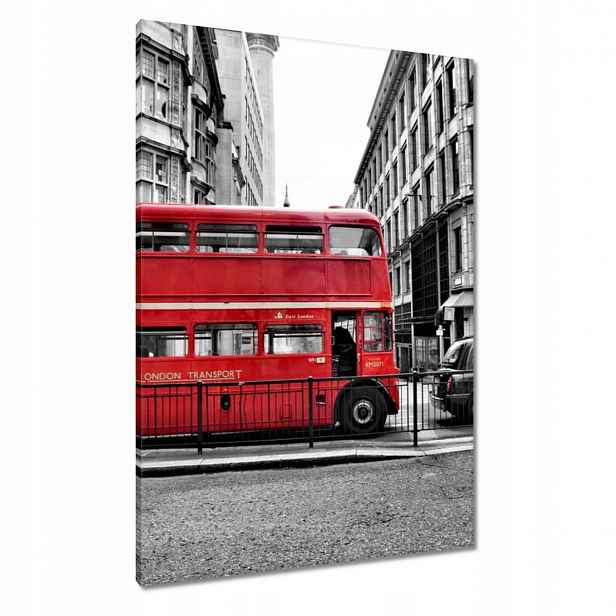 Obrazy 70x100 Červený autobus Londýn