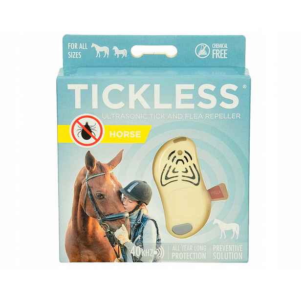 Ochrana Před Blechami A Klíšťaty Pro Koně Tickless Béžová