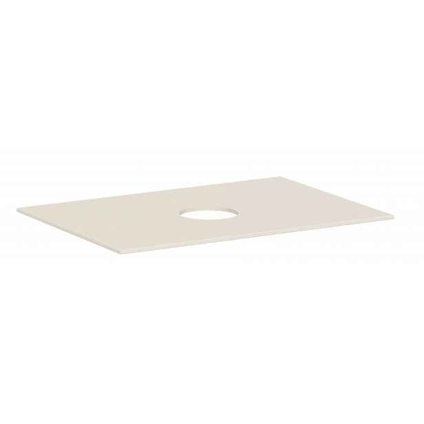 Hansgrohe Xevolos E - Deska pod umyvadlo, 78x55 cm, výřez uprostřed, matná béžová 54328780