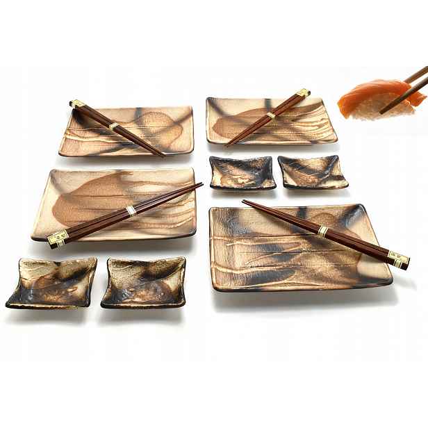 Sada na sushi pro 4 osoby Akai kurage Box