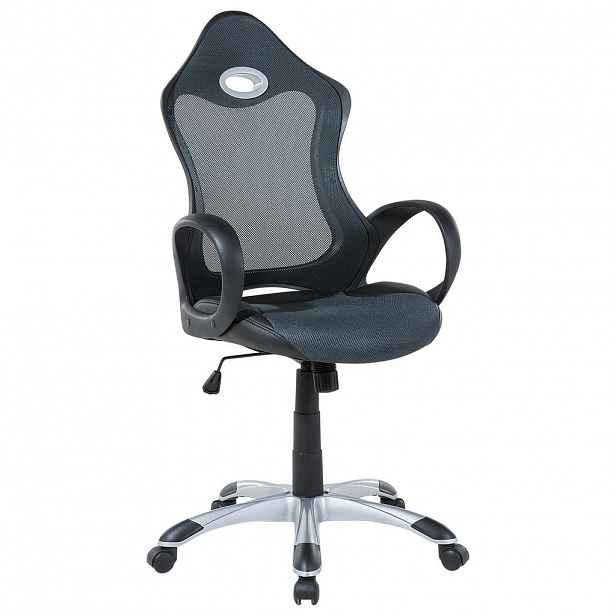 Beliani KANCELÁŘSKÁ ŽIDLE Polyester Graugrün Ichair