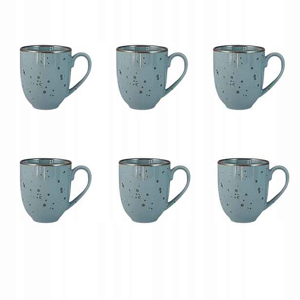 Cottage Jeans sada 6 x Hrnek 400 ml Alumina Bogucice