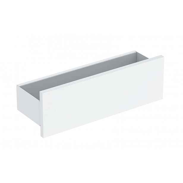 Geberit Smyle Square - Polička 45 cm, lávová/bílá 500.362.00.1