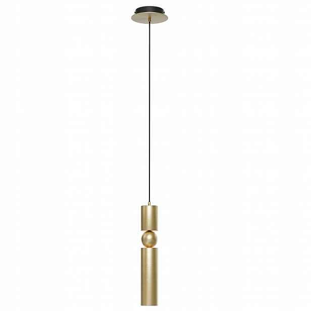 Závěsná lampa Alas Zlatá 1xGU10 Stropní Svítidlo do obývacího pokoje Moderní