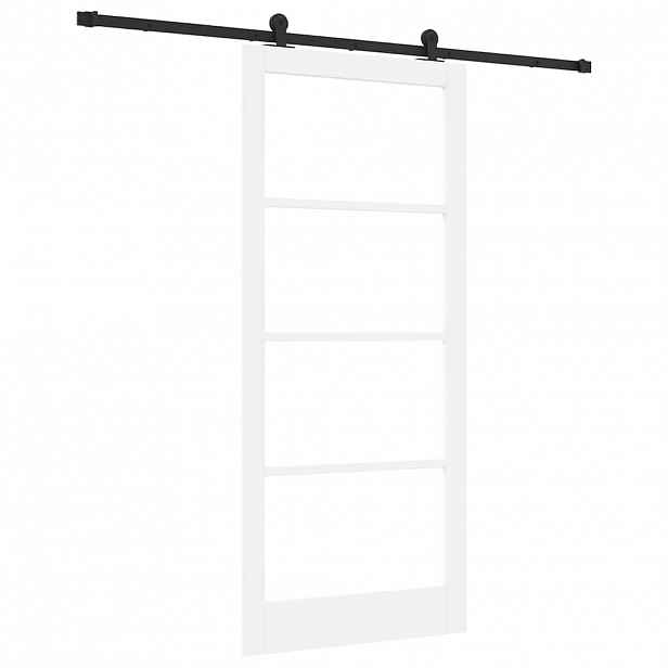 vidaXL Posuvné dveře ORKDAL Bílá 93 x 211 cm