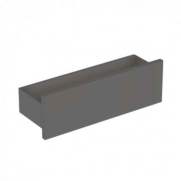 Geberit Smyle Square - Polička 45 cm, lávová 500.362.JK.1
