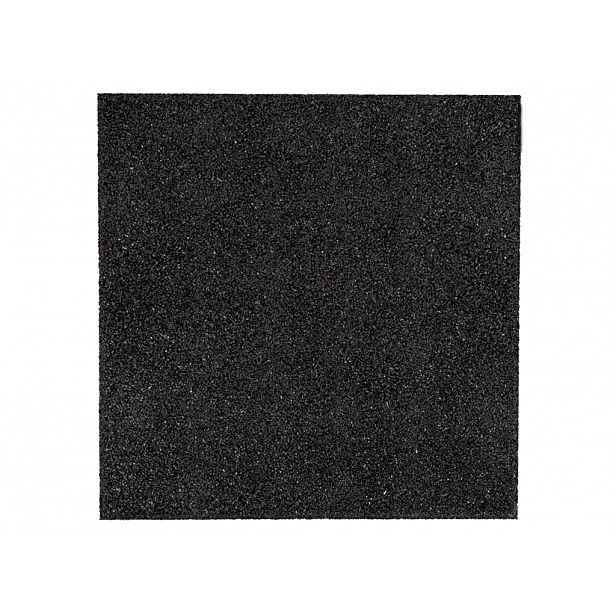 Gumová dlaždice ASLON 50 x 50 cm, černá