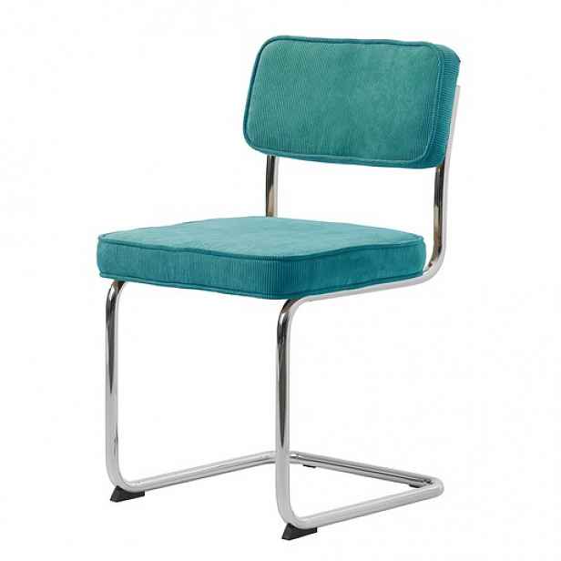 Unique-Furniture RUPERT jídelní židle unique furniture modrá látka 37285105