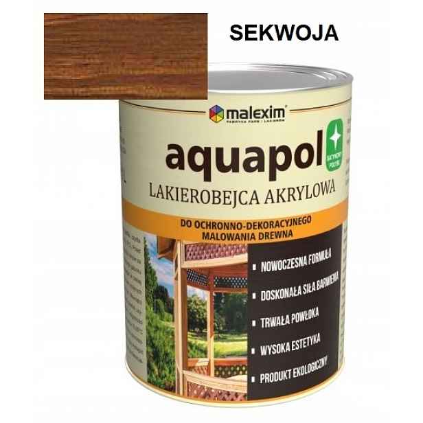 Akrylová lakovačka na dřevo 10L Sekwoja