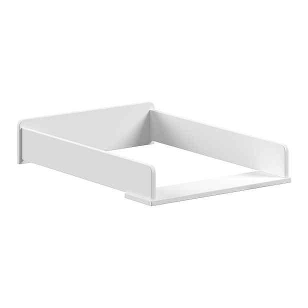 Bílý přebalovací pult (hloubka vhodné komody 57 cm) Amori – Vipack