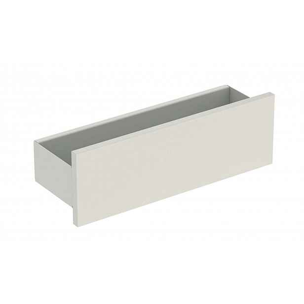 Geberit Smyle Square - Polička 45 cm, pískově šedá 500.362.JL.1