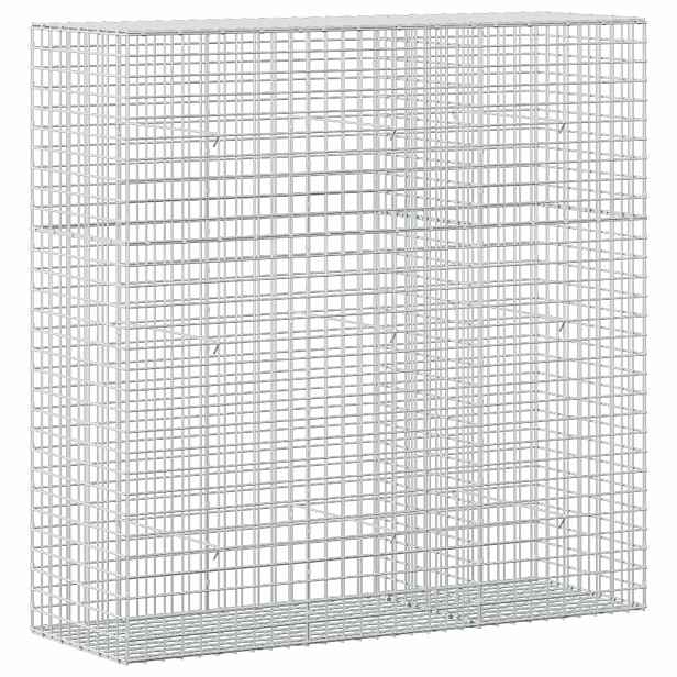 vidaXL Gabion s drátem 3,5 mm a síťkou 5x5 cm 150x50x150 cm
